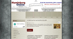Desktop Screenshot of humleborg.dk