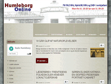 Tablet Screenshot of humleborg.dk